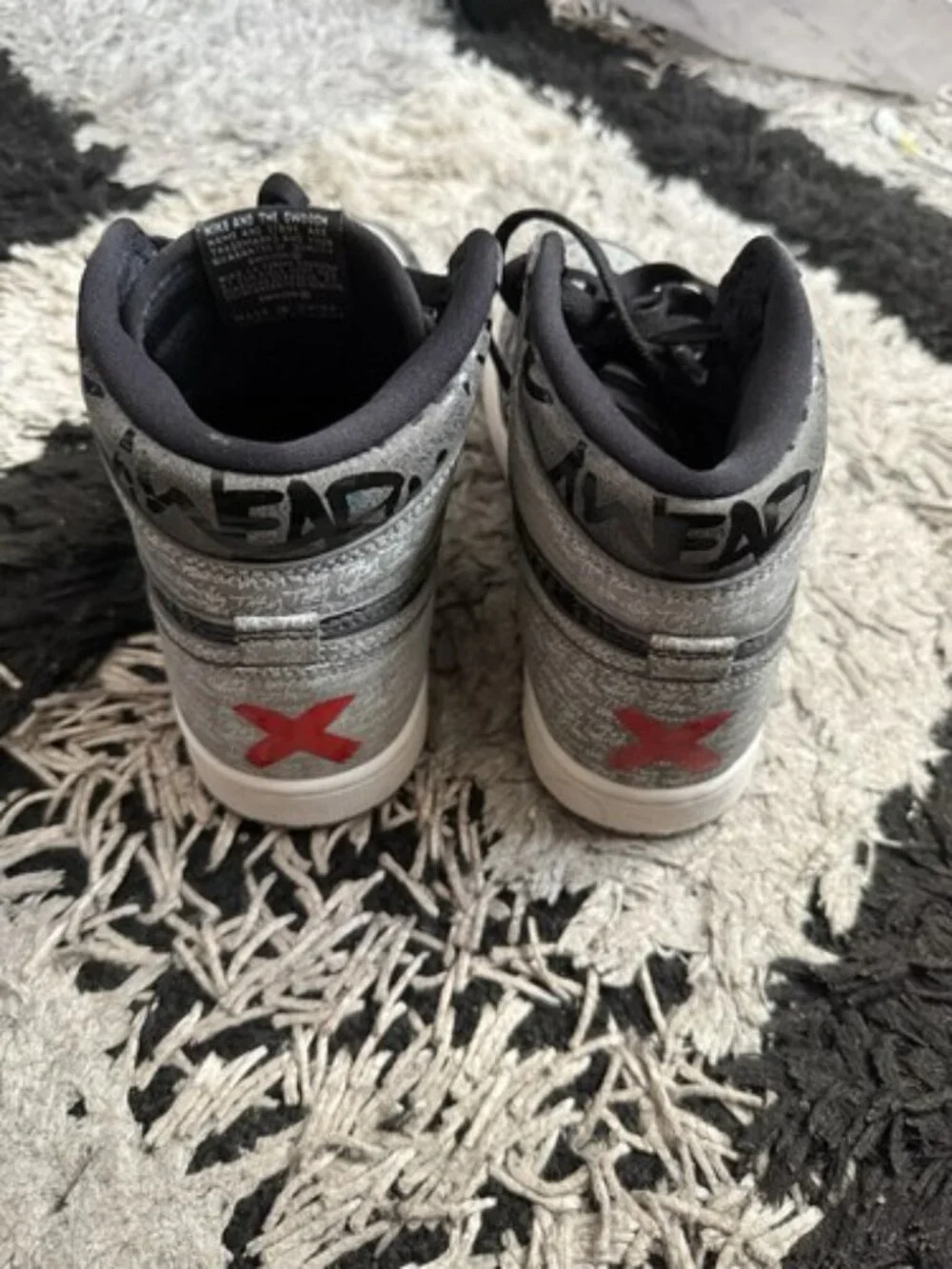Jordan 1 High OG Rebellionaire 555088-036 Sz 6.5